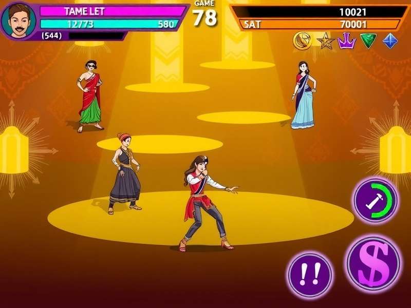 Indian Dance Revolution Gameplay